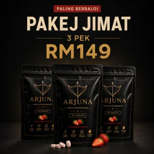 3 Pek Arjuna - Pakej Jimat